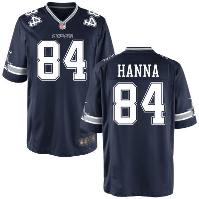 Men's Dallas Cowboys Nike Navy #84 James Hanna Elite Jerseys