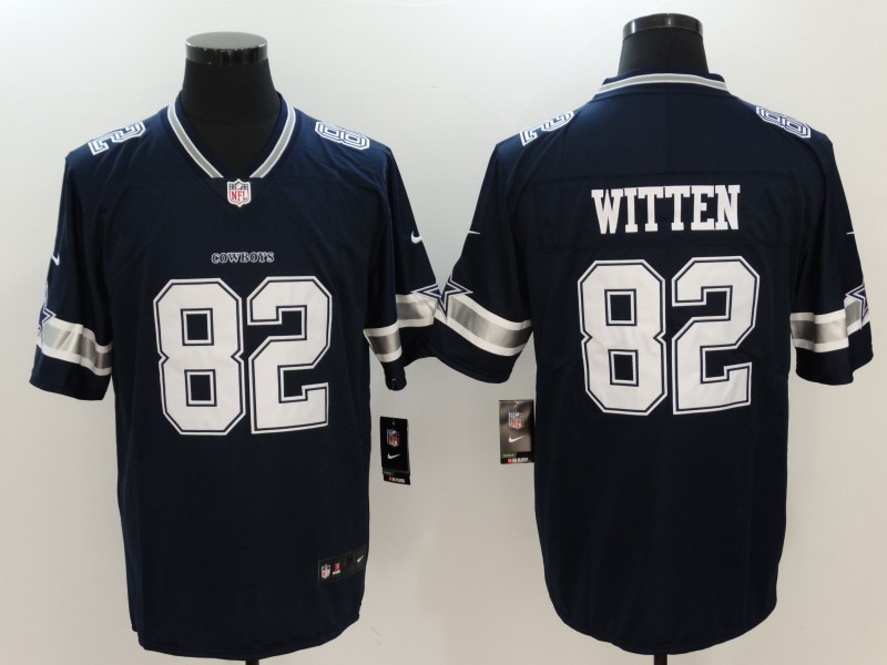 Nike Cowboys 82 Jason Witten Navy Vapor Untouchable Player Limited Jersey