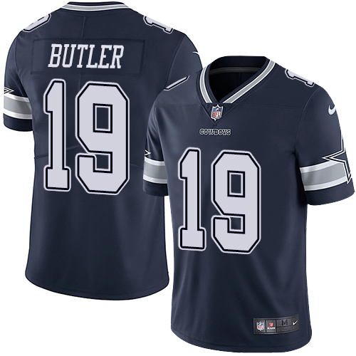 Nike Cowboys #19 Brice Butler Navy Blue Team Color Men's Stitched NFL Vapor Untouchable Limited Jersey