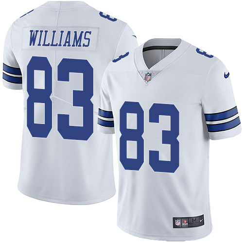 Nike Cowboys #83 Terrance Williams White Men's Stitched NFL Vapor Untouchable Limite