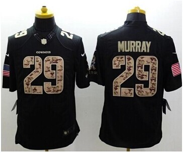 New Dallas Cowboys #29 DeMarco Murray Black NFL Limited Salute to Service jersey