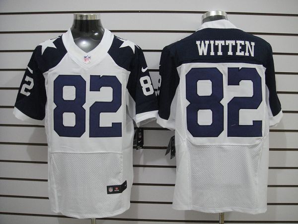 2012 NEW Dallas Cowboys 82 Jason Witten White Jerseys Thankgivings (Elite)