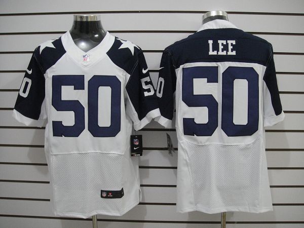 2012 NEW Dallas Cowboys 50 Sean Lee White Jerseys Thankgivings (Elite)