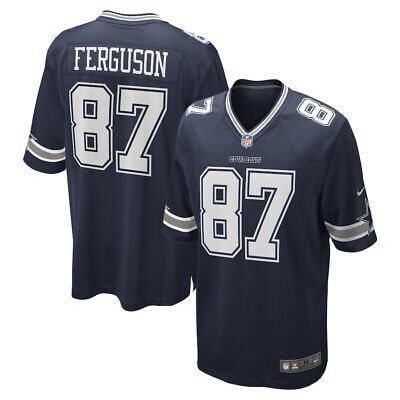 Men's Dallas Cowboys #87 Jake Ferguson Blue vapor limited Stitched Jersey