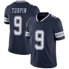 Dallas Cowboys #9 KaVontae Turpin Navy Limited Jersey