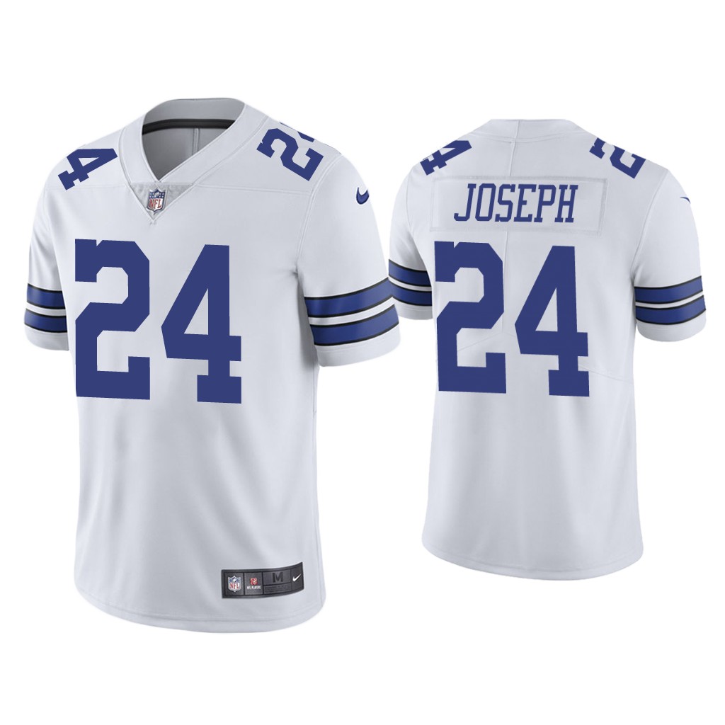 Men Cowboys #24 Kelvin Joseph Cowboys Vapor Limited White Jersey