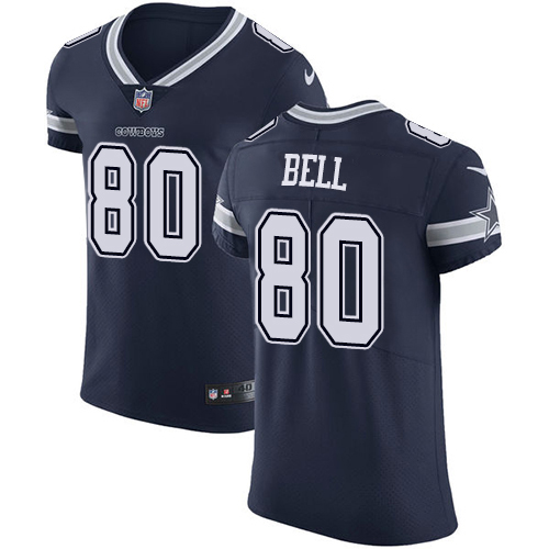 Nike Cowboys #80 Blake Bell Navy Blue Team Color Men's Stitched NFL Vapor Untouchable Elite Jersey