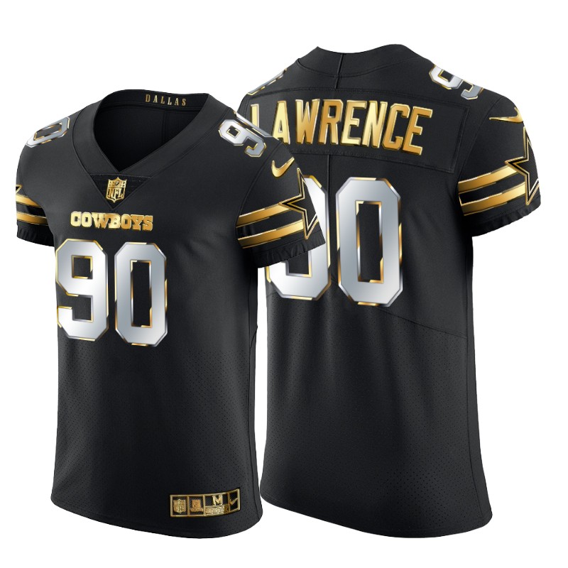 Dallas Cowboys #90 Demarcus Lawrence Men's Nike Black Edition Vapor Untouchable Elite NFL Jersey