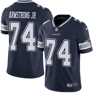 Nike Cowboys #74 Dorance Armstrong Jr. Navy Blue Team Color Men's Stitched NFL Vapor Untouchable Limited Jersey