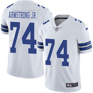 Nike Cowboys #74 Dorance Armstrong Jr. White Men's Stitched NFL Vapor Untouchable Limited Jersey