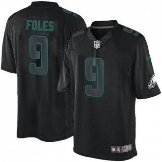 Nike Philadelphia Eagles #9 Nick Foles Midnight Green Team Color Men's Stitched NFL New Limited Jersey