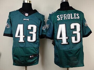 NEW Philadelphia Eagles #43 Darren Sproles Midnight Green Team Color NFL New Elite Jersey