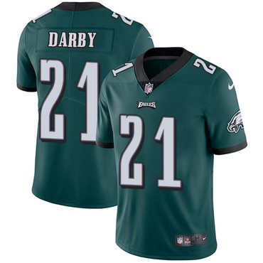 Nike Eagles #21 Ronald Darby Midnight Green Team Color Men's Stitched NFL Vapor Untouchable Limited Jersey