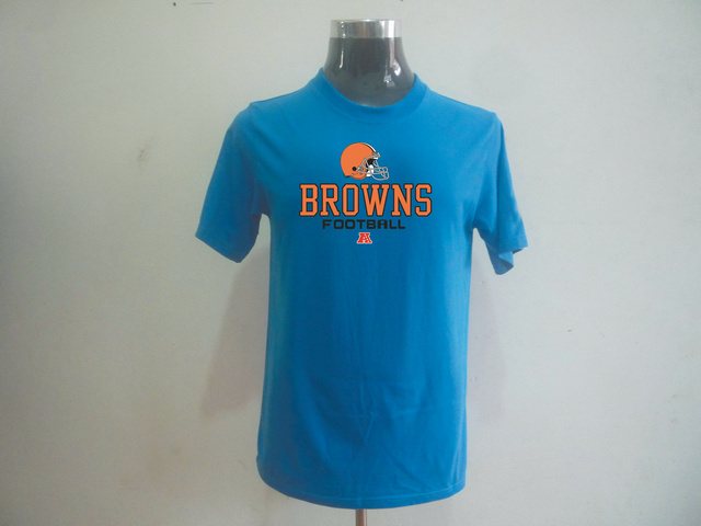 Cleveland Browns Big & Tall Critical Victory T-Shirt Light Blue